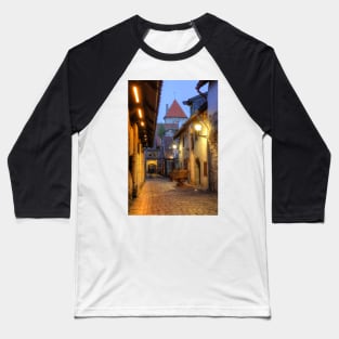 St Catherine's Passage, Lower Town, Old Town, Tallinn, Estonia, Europe Baseball T-Shirt